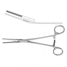 Potts Atrauma Coarctation Clamp Angled 15° Stainless Steel, 20.5 cm - 8"